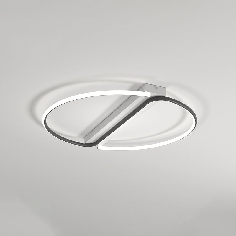 Lampe LED encastrée contemporaine créative, abat-jour en acrylique, pour chambre à coucher