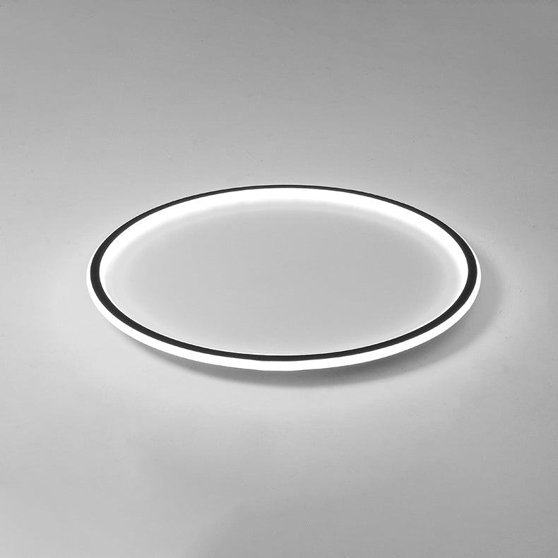 Metal geométrico cerca del accesorio de techo de montaje empotrado LED nórdico con iluminación de techo