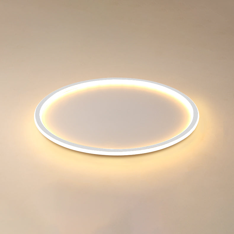 Metal geométrico cerca del accesorio de techo de montaje empotrado LED nórdico con iluminación de techo