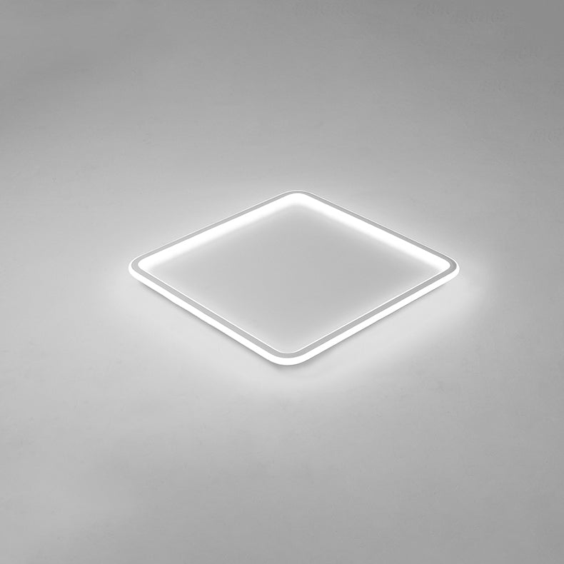 Metal geométrico cerca del accesorio de techo de montaje empotrado LED nórdico con iluminación de techo