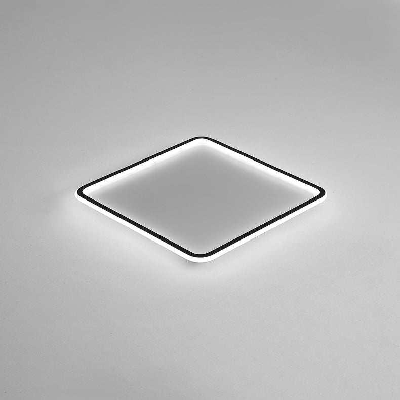 Metal geométrico cerca del accesorio de techo de montaje empotrado LED nórdico con iluminación de techo