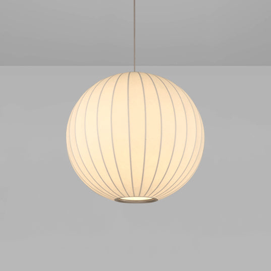 Plafond minimaliste Light Lightern Lantern suspendu avec de l'ombre en tissu