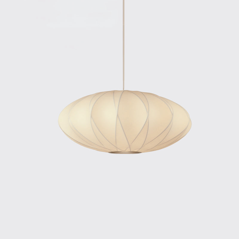 Plafond minimaliste Light Lightern Lantern suspendu avec de l'ombre en tissu