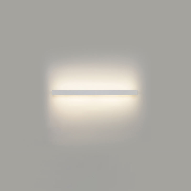 Lampada a monte a parete a parete moderna in stile moderno rettangolo lungo la linea di forma di forma murale per interno