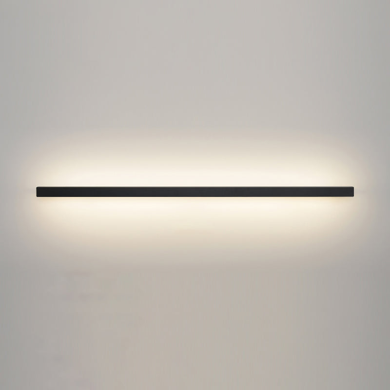 Lampada a monte a parete a parete moderna in stile moderno rettangolo lungo la linea di forma di forma murale per interno