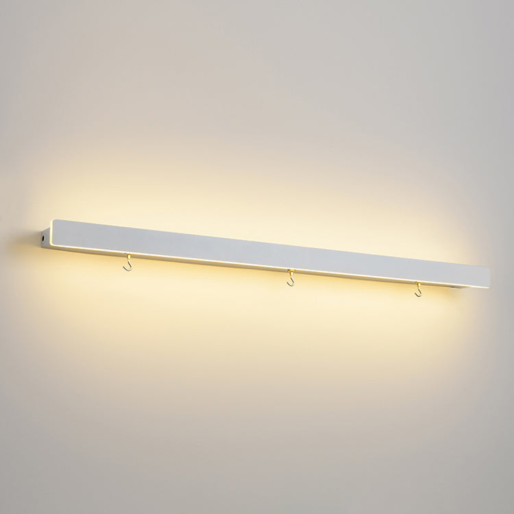 Lampada a monte a parete a parete moderna in stile moderno rettangolo lungo la linea di forma di forma murale per interno