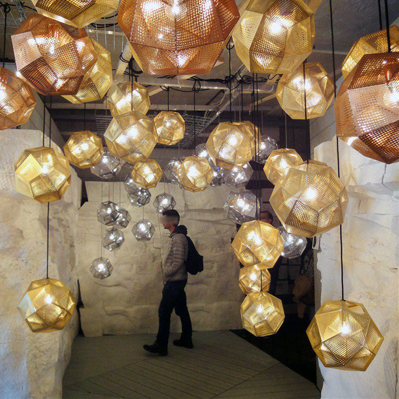 Moderner Stil Geometrischer Haushaltsdecke Licht für Speisesaal Café Shop