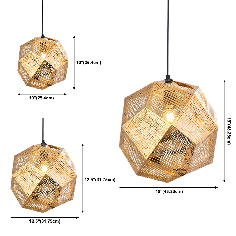 Moderner Stil Geometrischer Haushaltsdecke Licht für Speisesaal Café Shop