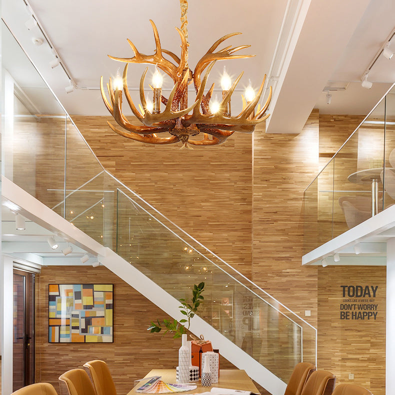 Unique Shape LED Lamp Adjustable Pendant Lighting for Living Room Dining Room