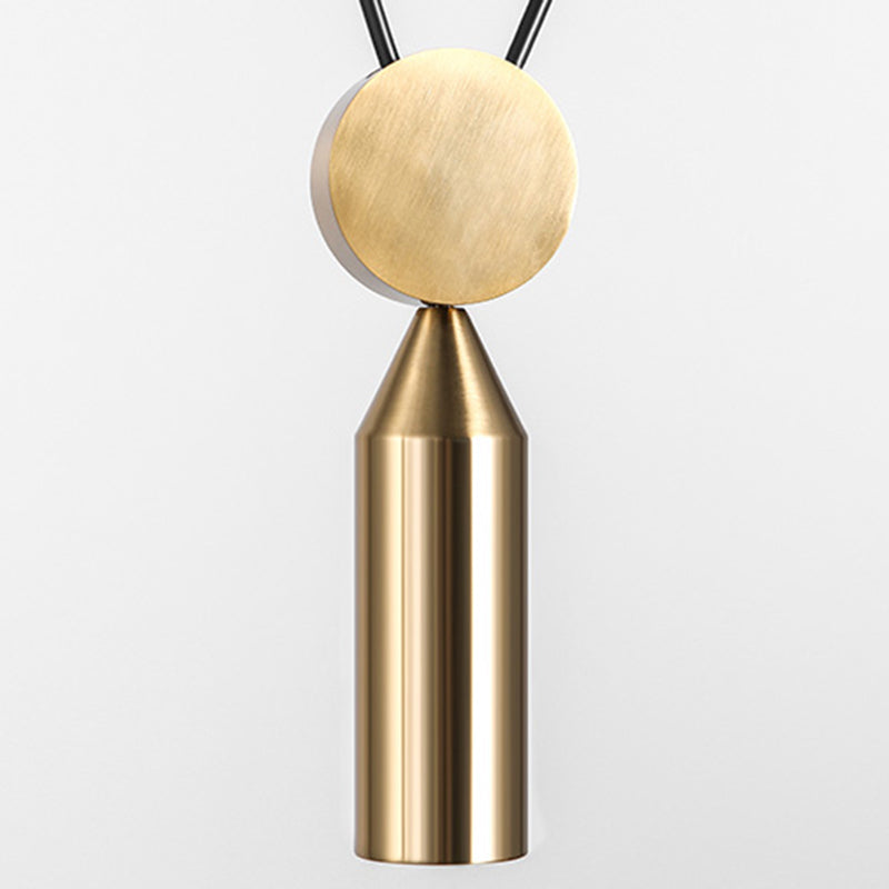 Metal Hanging Light Postmodern Style Pendant Light Cafe Shop Hanging Light