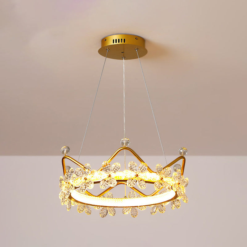 Ultra-moderne Kronleuchter-Leuchte-Kristall-Hang-Lampe mit hängenden Kabel für Schlafzimmer