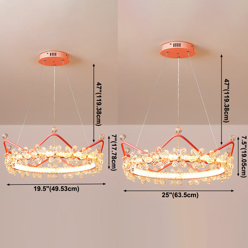 Ultra-moderne Kronleuchter-Leuchte-Kristall-Hang-Lampe mit hängenden Kabel für Schlafzimmer
