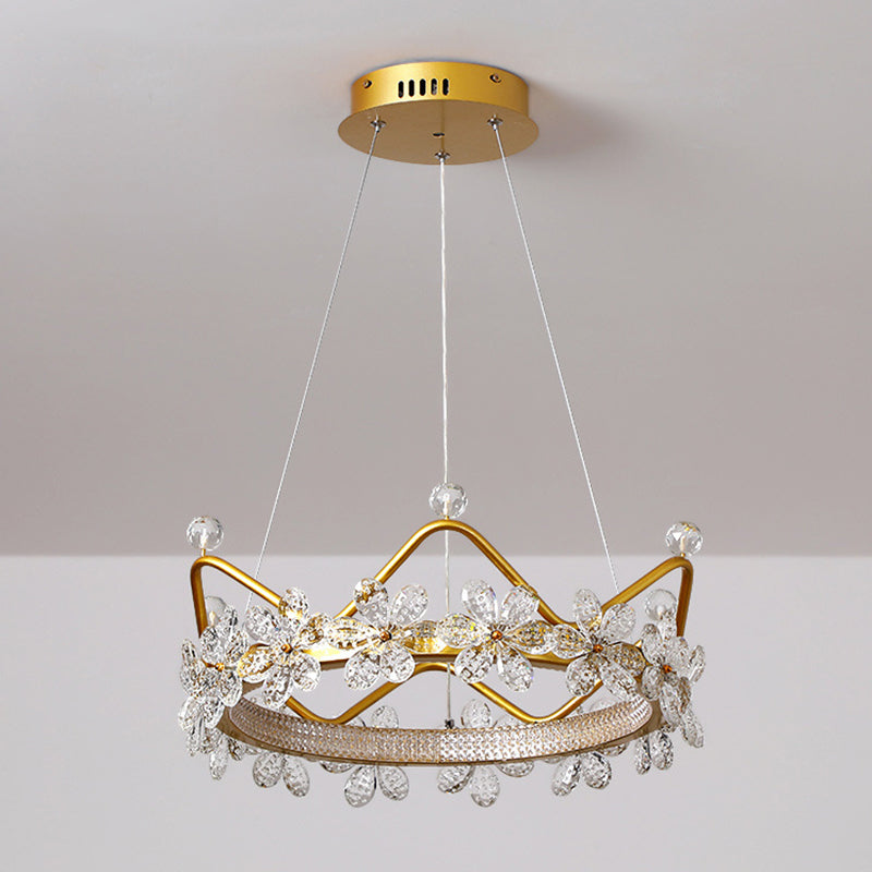 Ultra-moderne Kronleuchter-Leuchte-Kristall-Hang-Lampe mit hängenden Kabel für Schlafzimmer