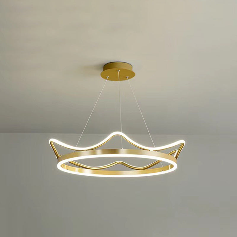 Ultra-moderne Kronleuchterleuchte Acrylhängelampe mit hängenden Kabel für Schlafzimmer