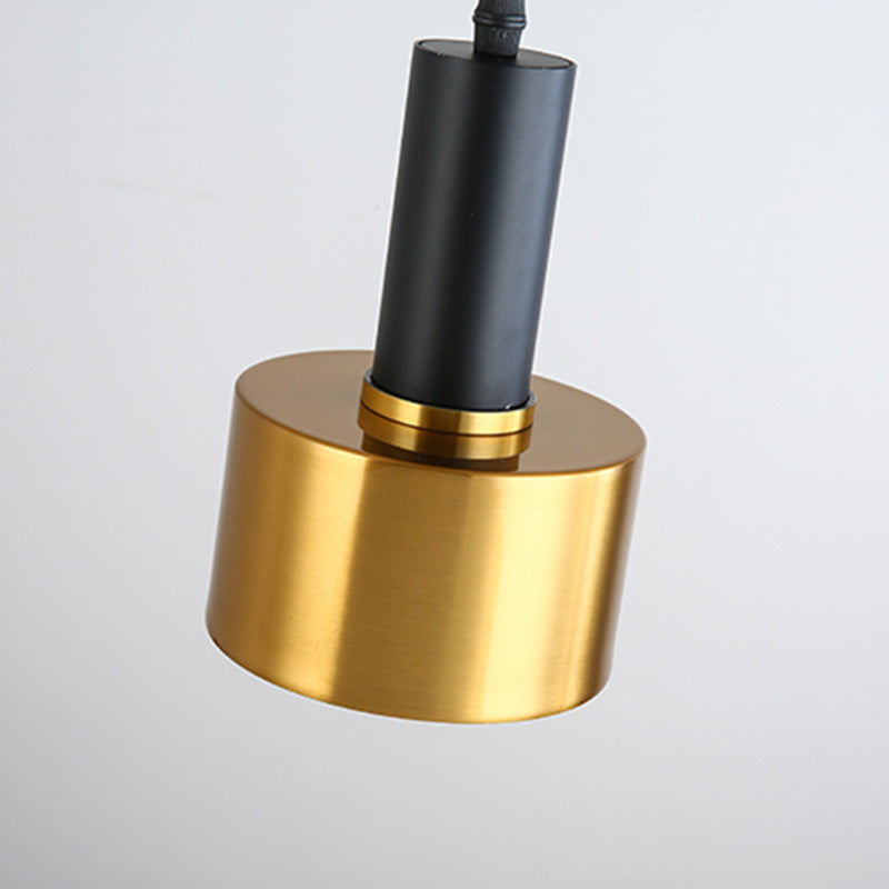 Geometric Hanging Light Fixtures Modern 1-Light Suspension Lamp with Acrylic Shade