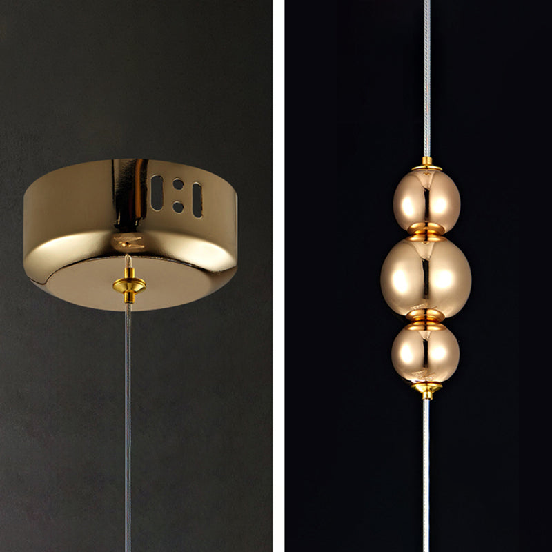 Luminaire suspendu créatif métal.