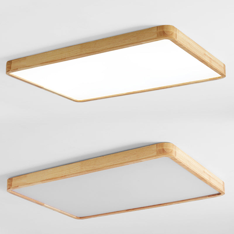 Modern Flush-mount Lighting 1-Light Restaurant Flush Mount Lighting Fixtures with Acrylic Shade
