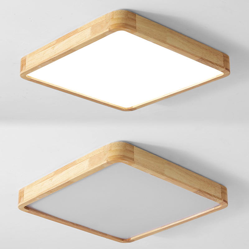 Modern Flush-mount Lighting 1-Light Restaurant Flush Mount Lighting Fixtures with Acrylic Shade