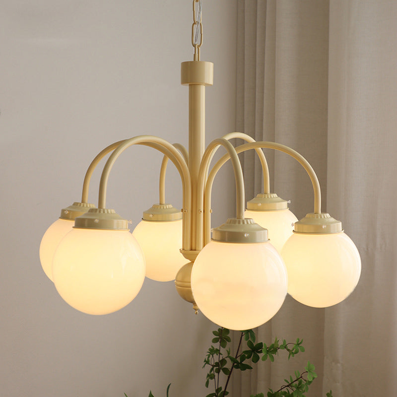 Contemporary Glass Chandelier Light Fixtures Restaurant Hanging Chandelier