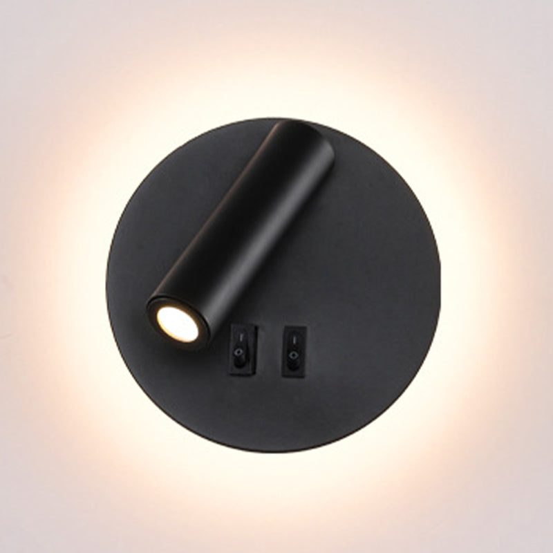 Noordse moderne stijl roteerbare wandbevestiging lamp armatuur led huis slaapkamer muur sconce