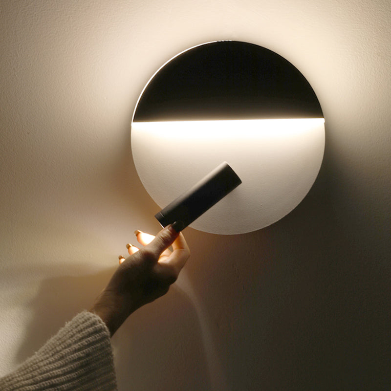 Rotatable Geometry Wall Sconce Light Nordic Simple Style LED Wall Mount Lamp for Living Room