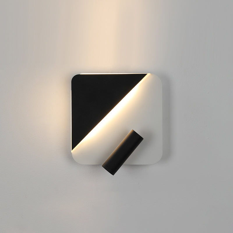 Lampada a parete a muro di geometria a parete di geometria rotabile per soggiorno per soggiorno