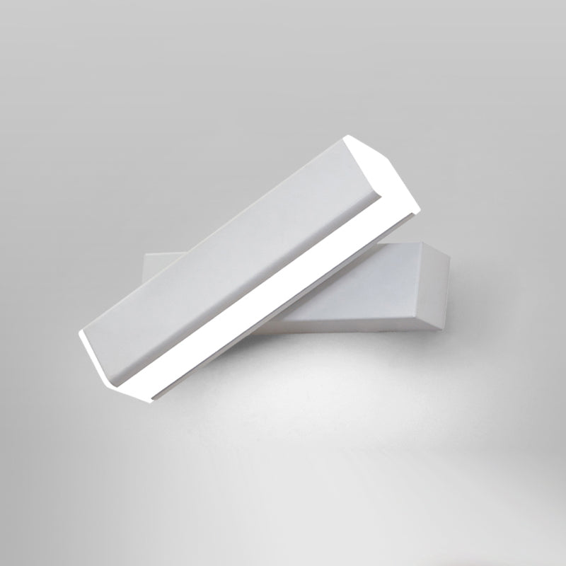 Luz de pared de pared giratoria interior nórdica lámpara de montaje de pared LED de estilo simple