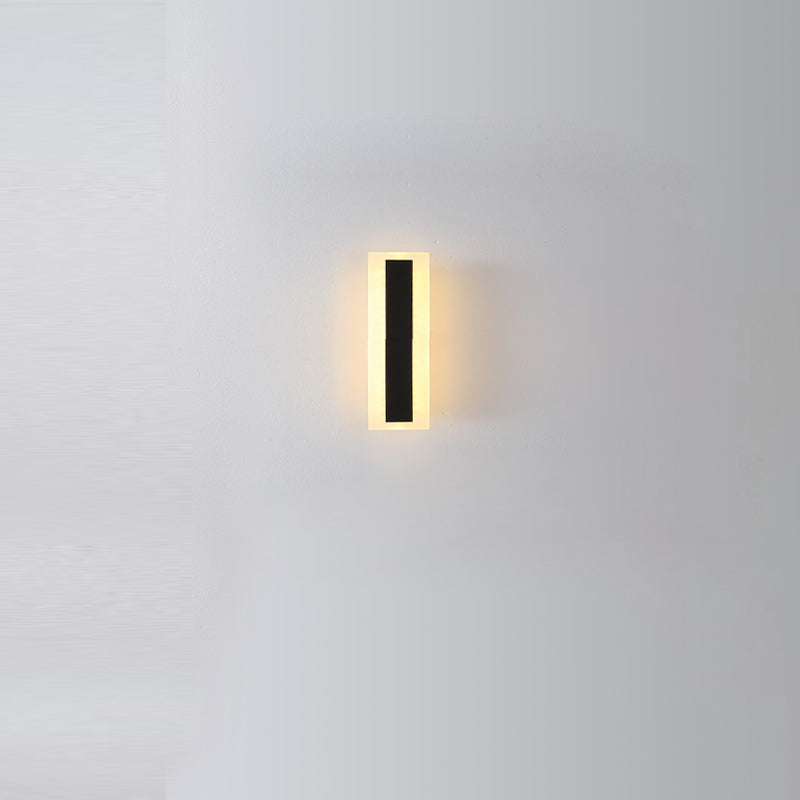 Linea a forma di linea a led lampada con applione murale moderna a striscia lunga a parete lampada per interno