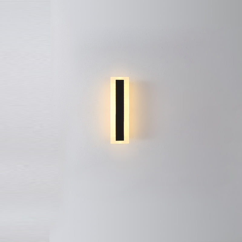 Linea a forma di linea a led lampada con applione murale moderna a striscia lunga a parete lampada per interno
