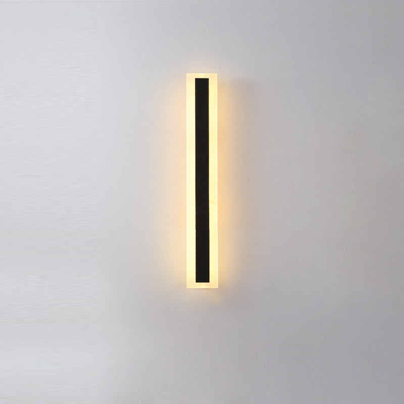 Linea a forma di linea a led lampada con applione murale moderna a striscia lunga a parete lampada per interno