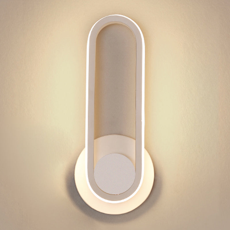 Lampada da parete a parete a parete a led rotabile Light Nordic Slease Wall Mount Lamp per soggiorno