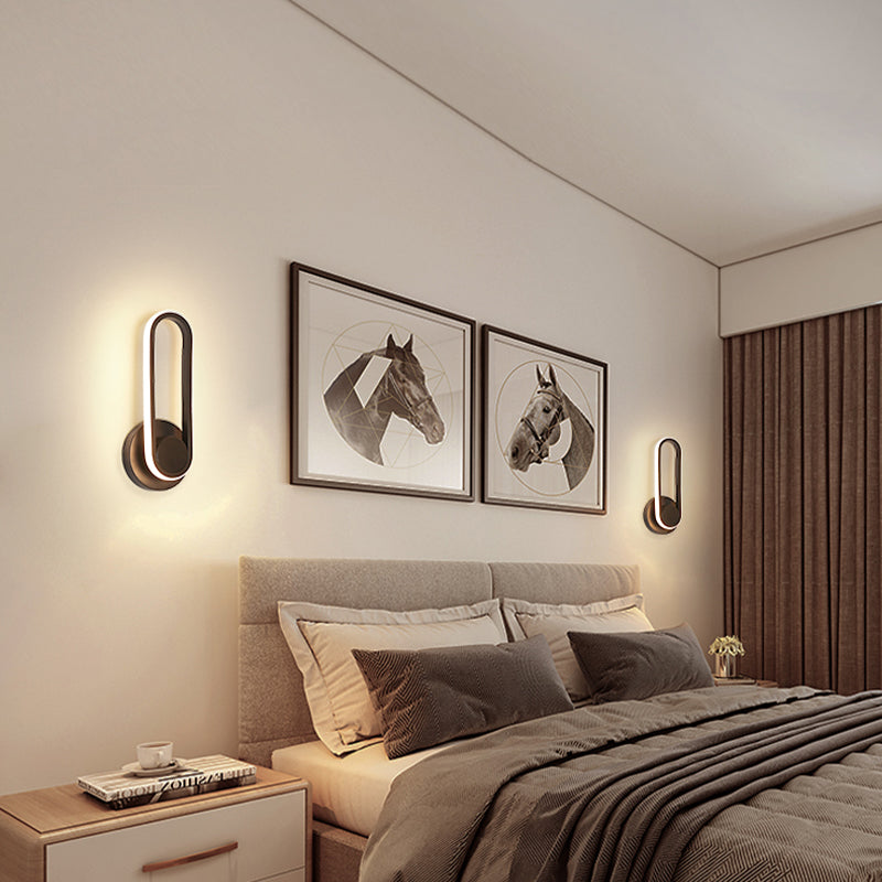 Lampada da parete a parete a parete a led rotabile Light Nordic Slease Wall Mount Lamp per soggiorno