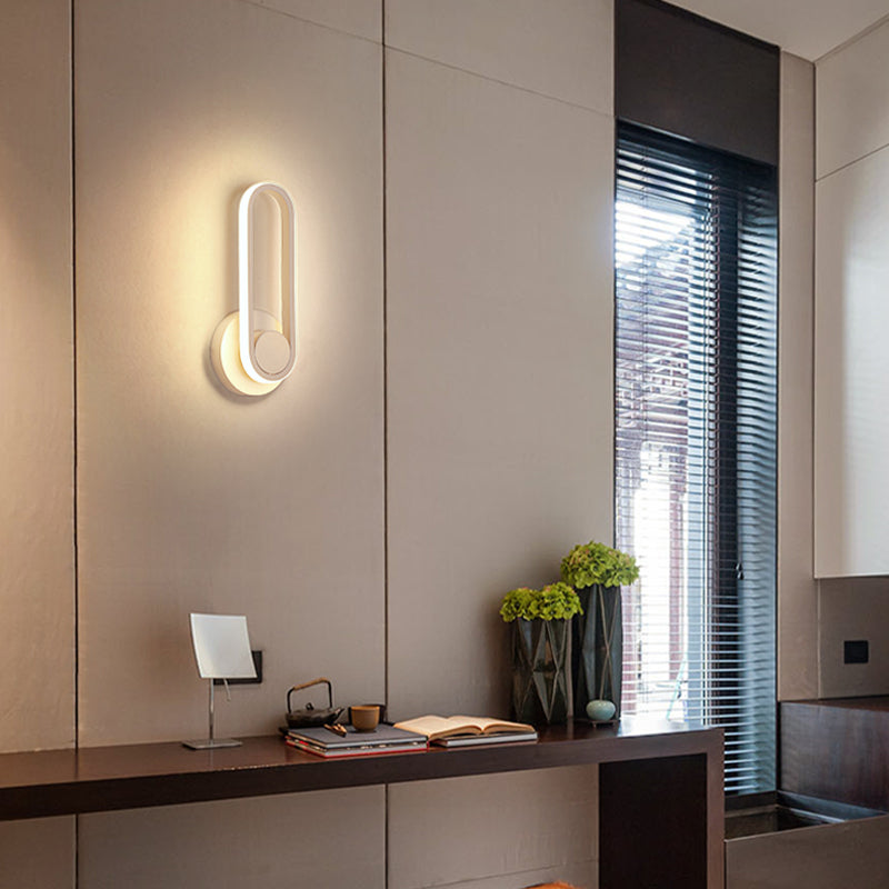Lampada da parete a parete a parete a led rotabile Light Nordic Slease Wall Mount Lamp per soggiorno