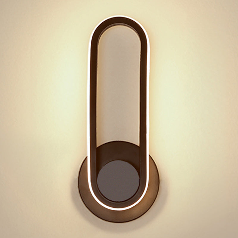 Lampada da parete a parete a parete a led rotabile Light Nordic Slease Wall Mount Lamp per soggiorno