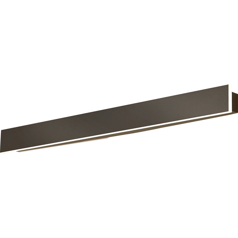 Muro di tonalità lineare Luce moderna MODER SEMPLICE 1 Fun a supporto per la parete della testa in nero