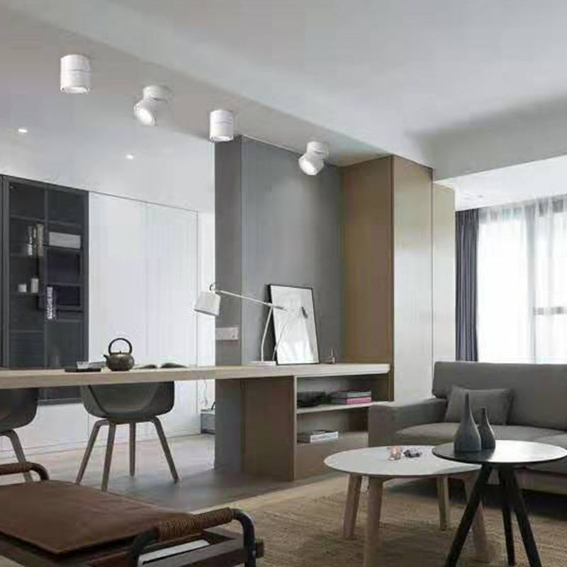 Simple Modern Style LED Folding Adjustbale Flush Mount Lighting for Living Room Dining Room Office