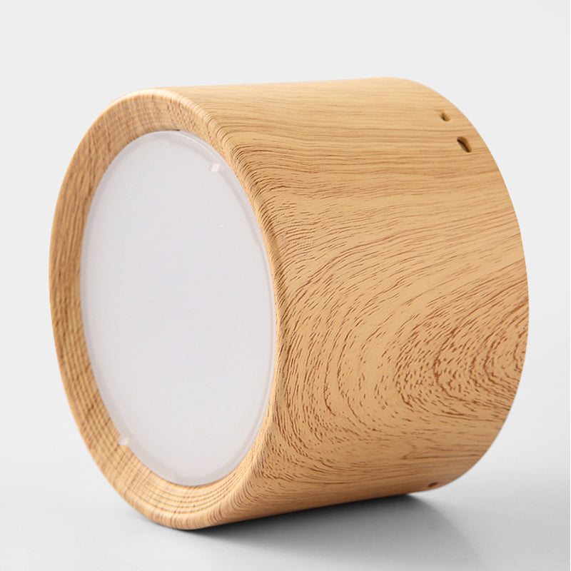 Acrylic Cylindrical LED Ceiling Light in Modern Concise Style Aluminium Flush Mount for Cloakroom