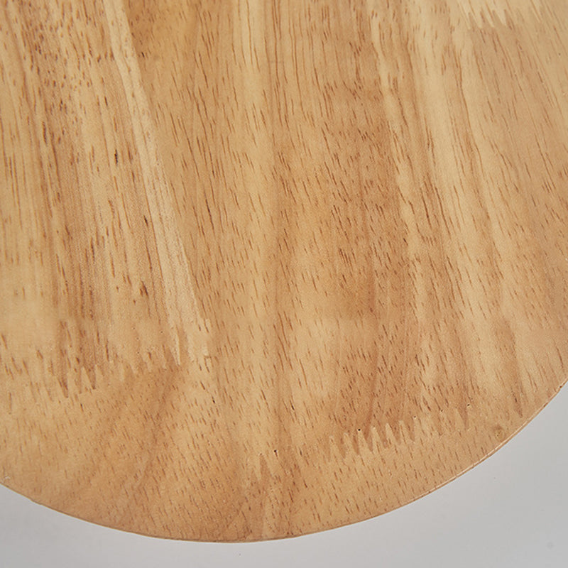 Round Sconce Lights Modern Wall Lamp Wood 1 Light sconce lamp in Brown