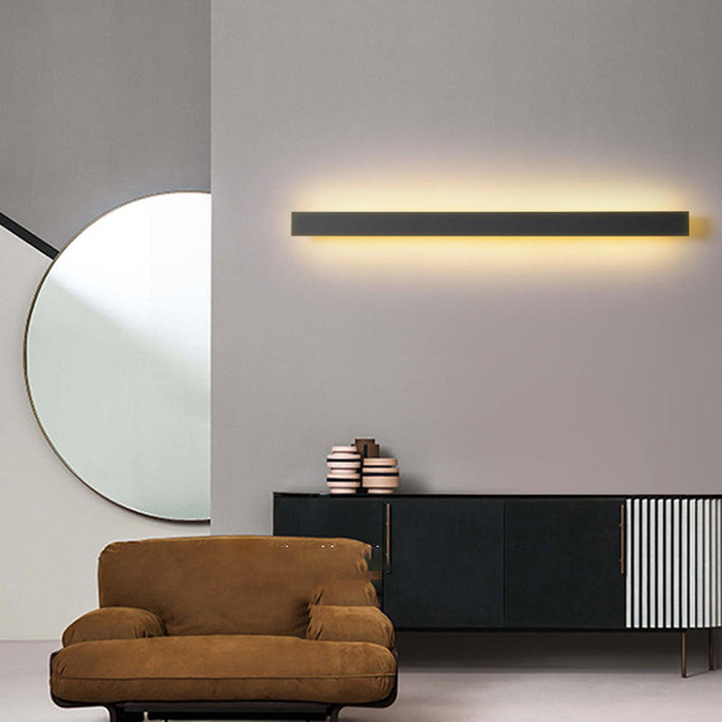Accesorios de iluminación de pared lineal de estilo moderno 1 Light Light Light Fixture para sala de estar