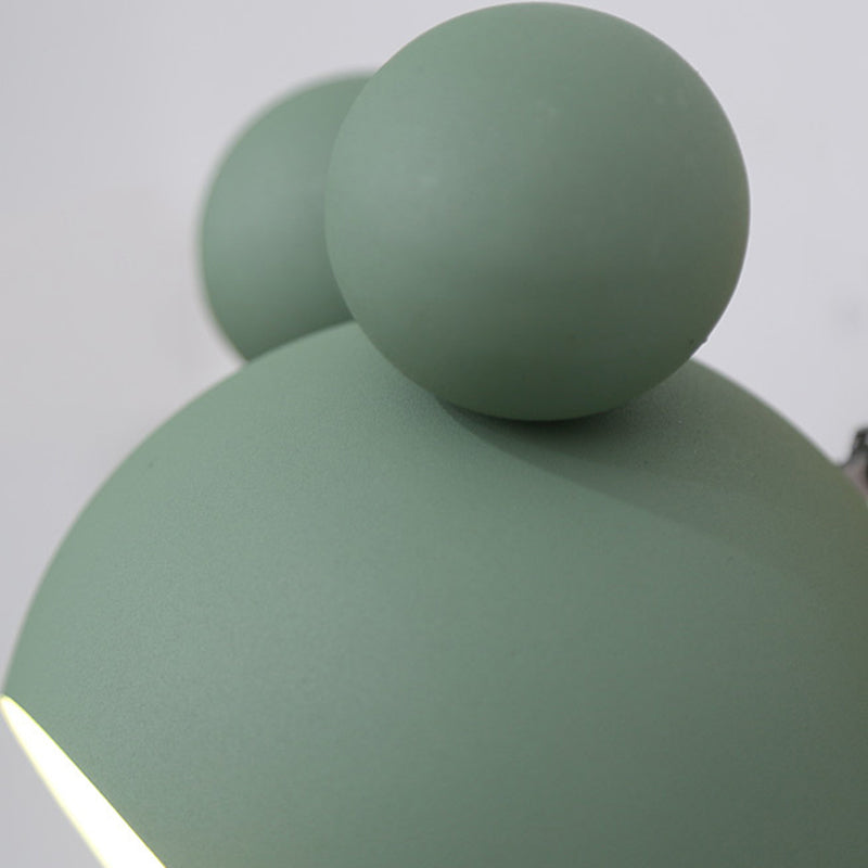 Round Wall Sconce Lighting Contemporary Metal 1 Head Wall Mounted Light Fixture