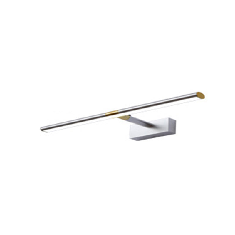 Linear Aluminium Vanity Wall Light Fixtures Modern Style 1-Light Wall Light Sconce