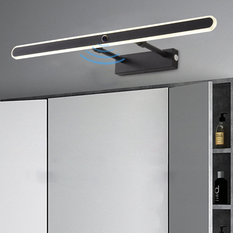 Minimalism Contemporary Style Inductive LED Vanity Wall Lighting Light for Bathroom
