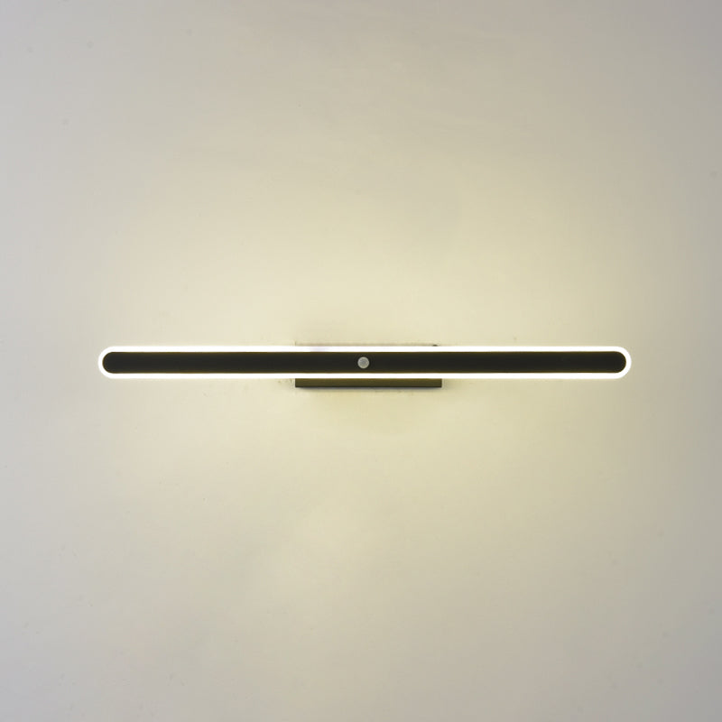 Minimalism Contemporary Style Inductive LED Vanity Wall Lighting Light for Bathroom