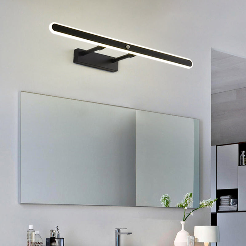 Minimalism Contemporary Style Inductive LED Vanity Wall Lighting Light for Bathroom