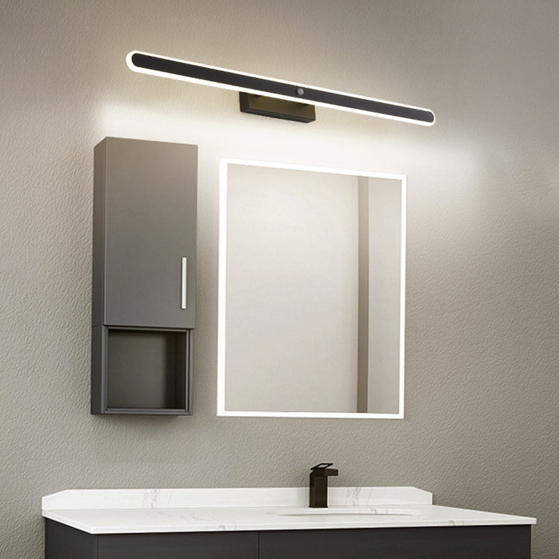 Minimalism Contemporary Style Inductive LED Vanity Wall Lighting Light for Bathroom