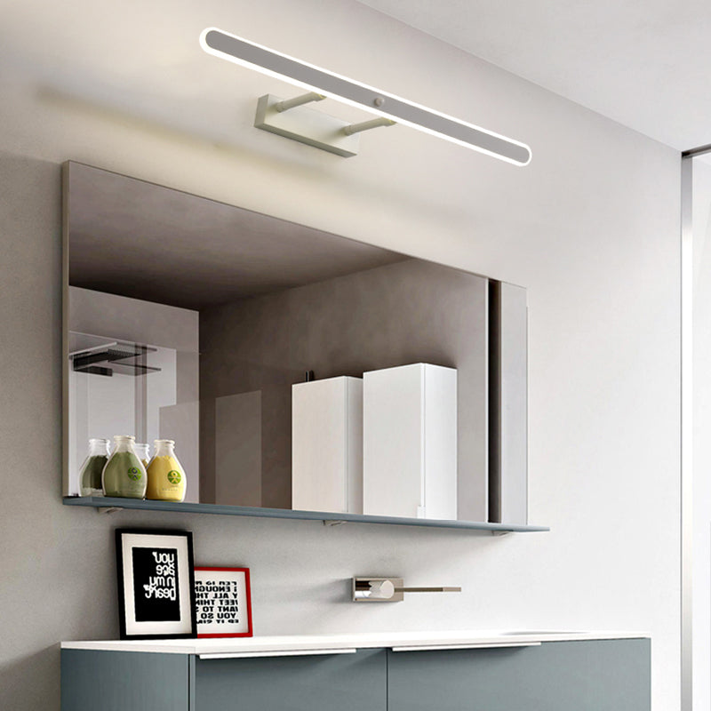 Minimalism Contemporary Style Inductive LED Vanity Wall Lighting Light for Bathroom