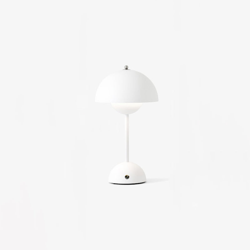 Macaroon Dome Shade Tischlampe, einfaches Metalltischlicht mit Ein/Aus -Schalter