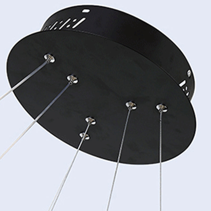 Stile moderno a pendente a pendente a pendente mutile Metal Mutil Luci sospese Apparecchio di illuminazione sospeso