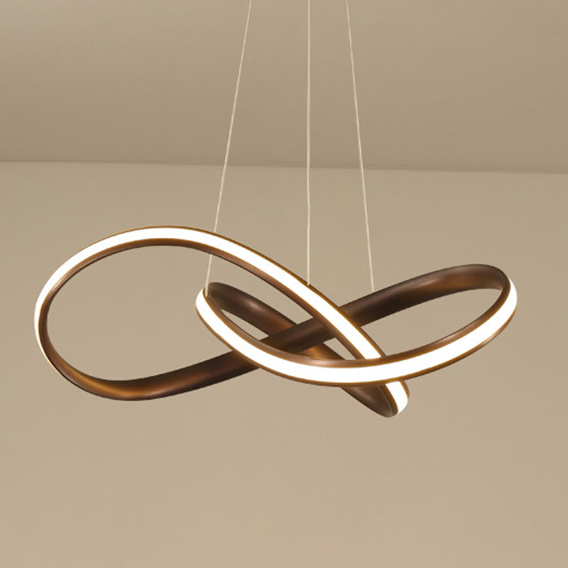 Cirkel hangende licht moderne stijl metalen led hangende verlichtingsarmaturen voor eetkamer woonkamer