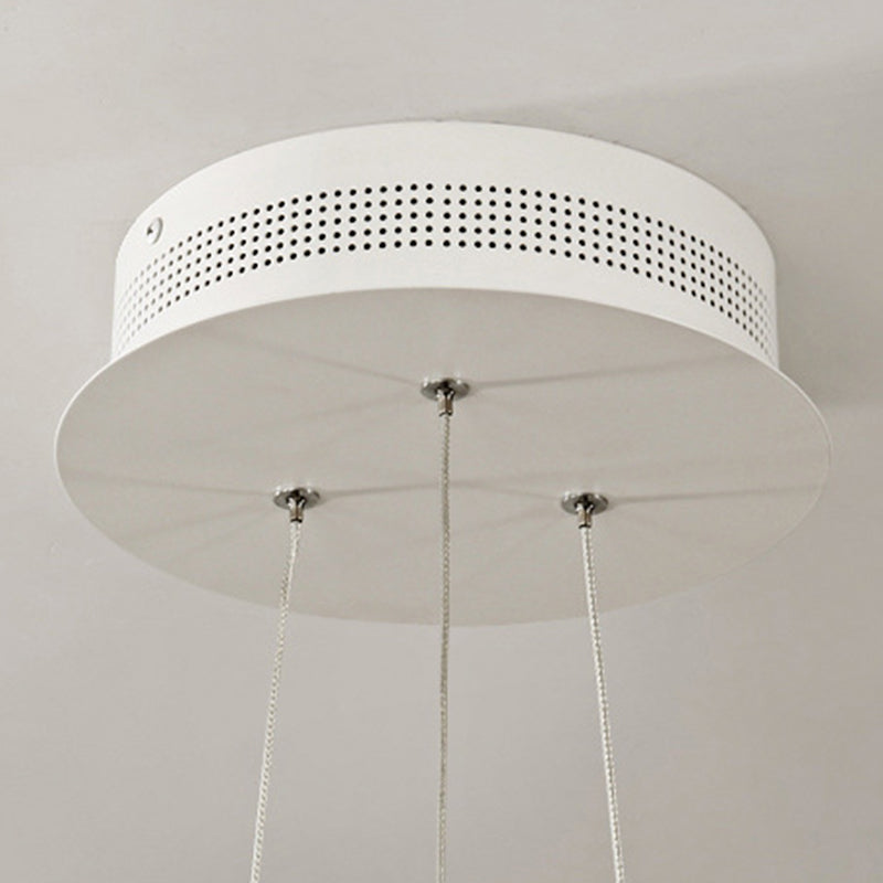 Cirkel hangende licht moderne stijl metalen led hangende verlichtingsarmaturen voor eetkamer woonkamer